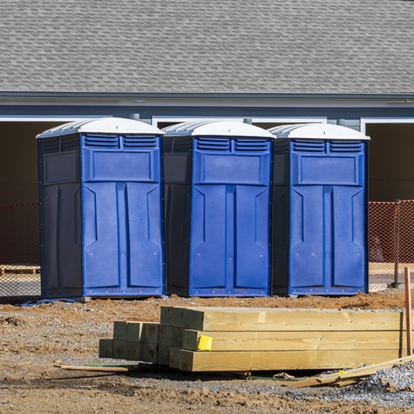 how do you dispose of waste after the porta potties have been emptied in Emigrant Gap CA